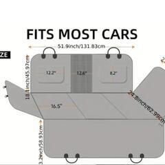 犬ドライブシートの画像