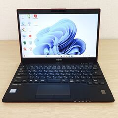 【軽量】2019年製 ノートパソコン 富士通 LIFEBOOK U939/B 8世代 i5 SSD 256GB メモリ 8GB Windows11 Office付き LTE 35の画像