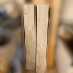 すのこ　シングルベッド×2の画像
