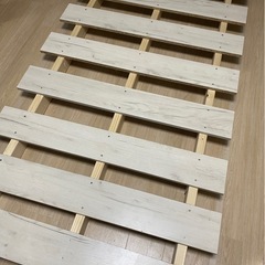 すのこ　シングルベッド×2