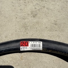 新品　自転車　タイヤとチューブセット　 20✖️1.75の画像