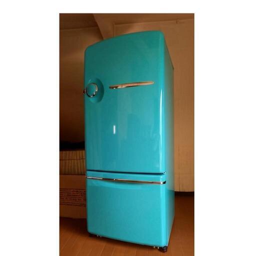 will レトロ 冷蔵庫　ターコイズブルー【送料込み】 稀少なNational(ナショナル)のWill(ウィル) FRIDGE mini NR