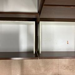 😎3面レンジボード😎土井インテリア😎モダンなデザイン😎オシャレなデザイン❗❗😎横幅120㎝😎奥行45㎝😎高さ185㎝😎No.1399😎の画像