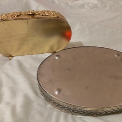 値下げ 小物入れ　上品　鏡の画像