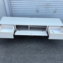東馬家具　大川家具　テレビボード　ホワイトの画像