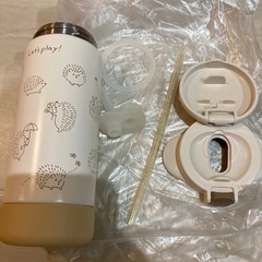リッチェル　ベビー　水筒　ストローの画像