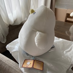 未使用品　シマエナガぬいぐるみの画像