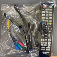 7/16値下げしました！📺スタンド付き📺2018年製 Hisense 32型液晶テレビ HJ32K3120 リモコン付 No.6504の画像