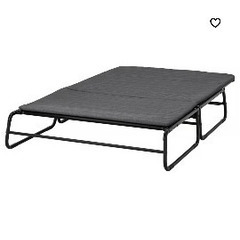IKEAの3人掛ソファーベッドの画像