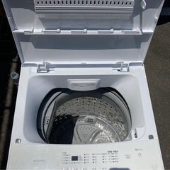 アイリス　全自動洗濯機 6.0kg IAW-T606-W リサイクルショップ宮崎屋　佐土原店　25.7.7Fの画像