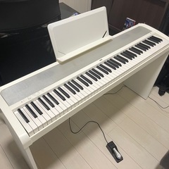 美品】KORG 電子ピアノ B1 WH 88鍵 /6点セット (なおき) 柴田の