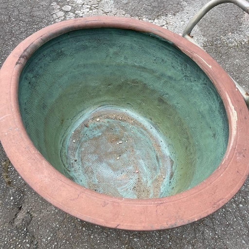 特大　水瓶　睡蓮鉢　幅123cm