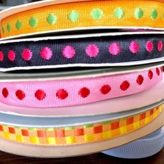 リボンセット　大量の画像