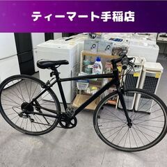 THIRDBIKES クロスバイク 700×28C ブラック 黒...