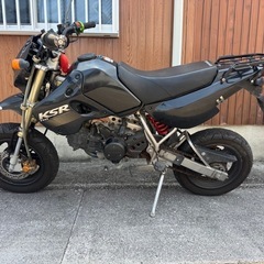 Kawasaki KSR110 実働レストアベースの画像