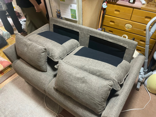 【受け渡し予定者あり】ソファー　ほぼ未使用品
