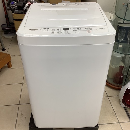 YAMADA  ヤマダ　洗濯機　YWM-T60H1   2023年製   6㎏