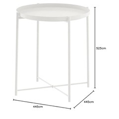 ＩＫＥＡ/イケア GLADOM トレイテーブル ホワイトの画像