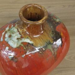 陶芸品　小石原焼風 花瓶【管理番号87】の画像