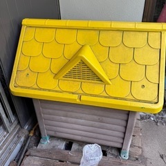 9月20日まで‼️プラスチック製、犬小屋の画像