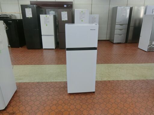 福岡市限定】冷蔵庫 ハイセンス 2022年製 120L【安心の3ヶ月保証】