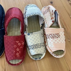 未使用　スリッパ　5点　まとめ売りの画像