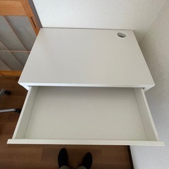 f●■IKEAイケア・デスク【MICKE ミッケ】幅73×奥行50×高さ75cm・ホワイトの画像