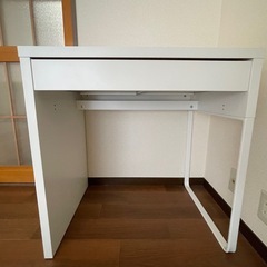 f●■IKEAイケア・デスク【MICKE ミッケ】幅73×奥行50×高さ75cm・ホワイトの画像