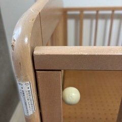 【終了しました】木製ベビーベッドの画像