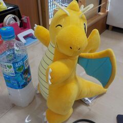 超お買い得！【値下げしました700円→200円】ポケットモンスター　カイリューのぬいぐるみの画像