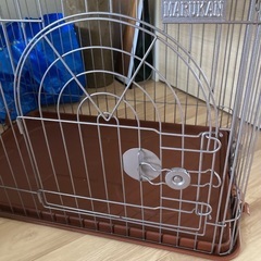 小型犬用サークル ペット ケージの画像