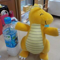 超お買い得！【値下げしました700円→200円】ポケットモンスター　カイリューのぬいぐるみの画像