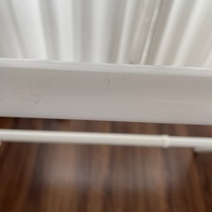 お引取予定有り【値下げ】ニトリ(NITORI) X型 物干し HW01X ホワイト 8500923の画像