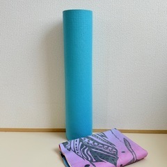 【美品】ヨガマット ヨガタオル セット