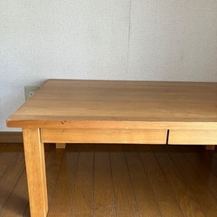 無印良品　ローテーブルの画像