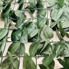 目隠しフェンス　フェイクグリーン　グリーンフェンス カーテンの画像