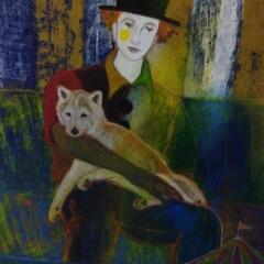  寄付 大きな絵画やイラスト差し上げます！(公共施設、病院、幼稚園、保育園、特養ホーム、カフェ、美容室、個人の方にも！)の画像