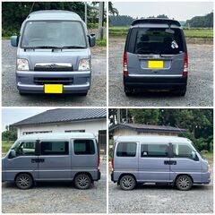 【車検たっぷり】希少/H14/サンバーディアス/4WD/スーパーチャージャー/オートマの画像