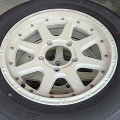 ジムニー用のエンケイ製美品のタイヤ・ホイールセットの画像