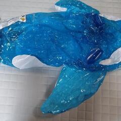 （お話中）イルカ型　大型浮き輪の画像