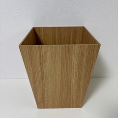 木製ゴミ箱 高さ26.5cm mw0461　の画像