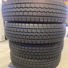 ◎  スタッドレスタイヤ　4本セット　DUNLOP  ダンロップ　155/80R14 14インチ　2019年製の画像
