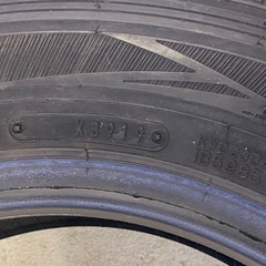 ◎  スタッドレスタイヤ　4本セット　DUNLOP  ダンロップ　155/80R14 14インチ　2019年製の画像