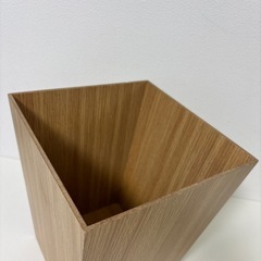 木製ゴミ箱 高さ26.5cm mw0461　の画像