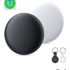エアタグ airtag（2個セット）紛失防止タグ スマートタグ【2025新登場&MFI認証品&GPS全球超強信号】(Appleの「探す」に対応) IOS専用 スマートトラッカー gps タグ 子供 gps発信機 車両追跡 盗難対策 鍵 財布 超薄 超軽量 小型GPS発信機 追跡タグ 超長持ち 子供/高齢者/ペット見守りの画像