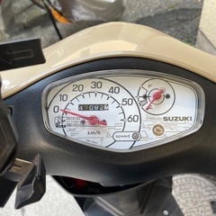 スズキ　レッツ　不動車の画像