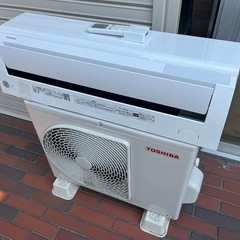 【2023年製】東芝 ルームエアコン RAS-2212T 
R32冷媒 2.2kw 冷房 6～9畳 暖房 5～6畳 の画像