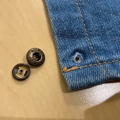 Buddy Lee オーバーオール デニム　ブルー  90 難ありの画像
