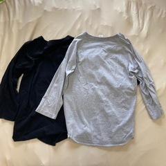 2枚組 BEAMS 7部丈Tシャツ Mサイズの画像
