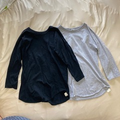 2枚組 BEAMS 7部丈Tシャツ Mサイズ